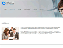 Tablet Screenshot of progso.com